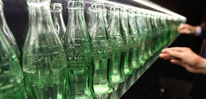 Botellas de Coca Cola