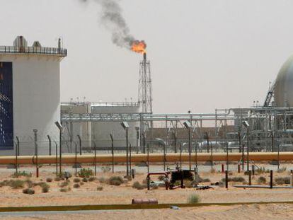 Yacimiento petrol&iacute;fero de Khurais, en Arabia Saud&iacute;.