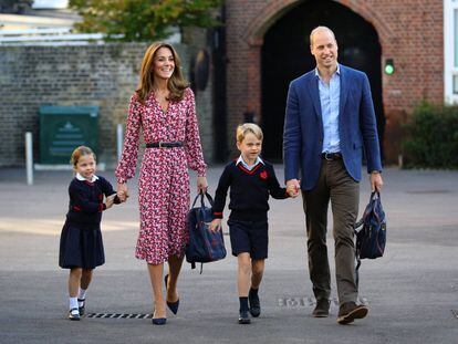 Primer día de colegio para Carlota de Cambridge