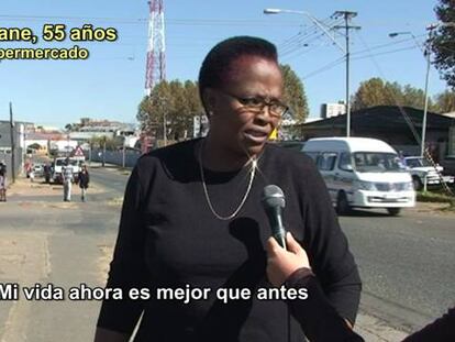 “Es por Mandela que ahora somos libres”