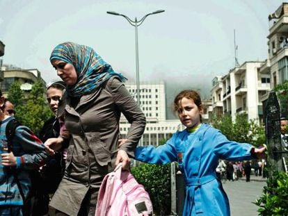 Damasco: un espejismo de normalidad
en el corazón de la guerra siria