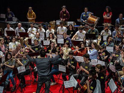 Un concierto de la banda sinfónica del conservatorio de Leganés, el 6 de diciembre, día de la Constitución, en el centro cívico José Saramago. 