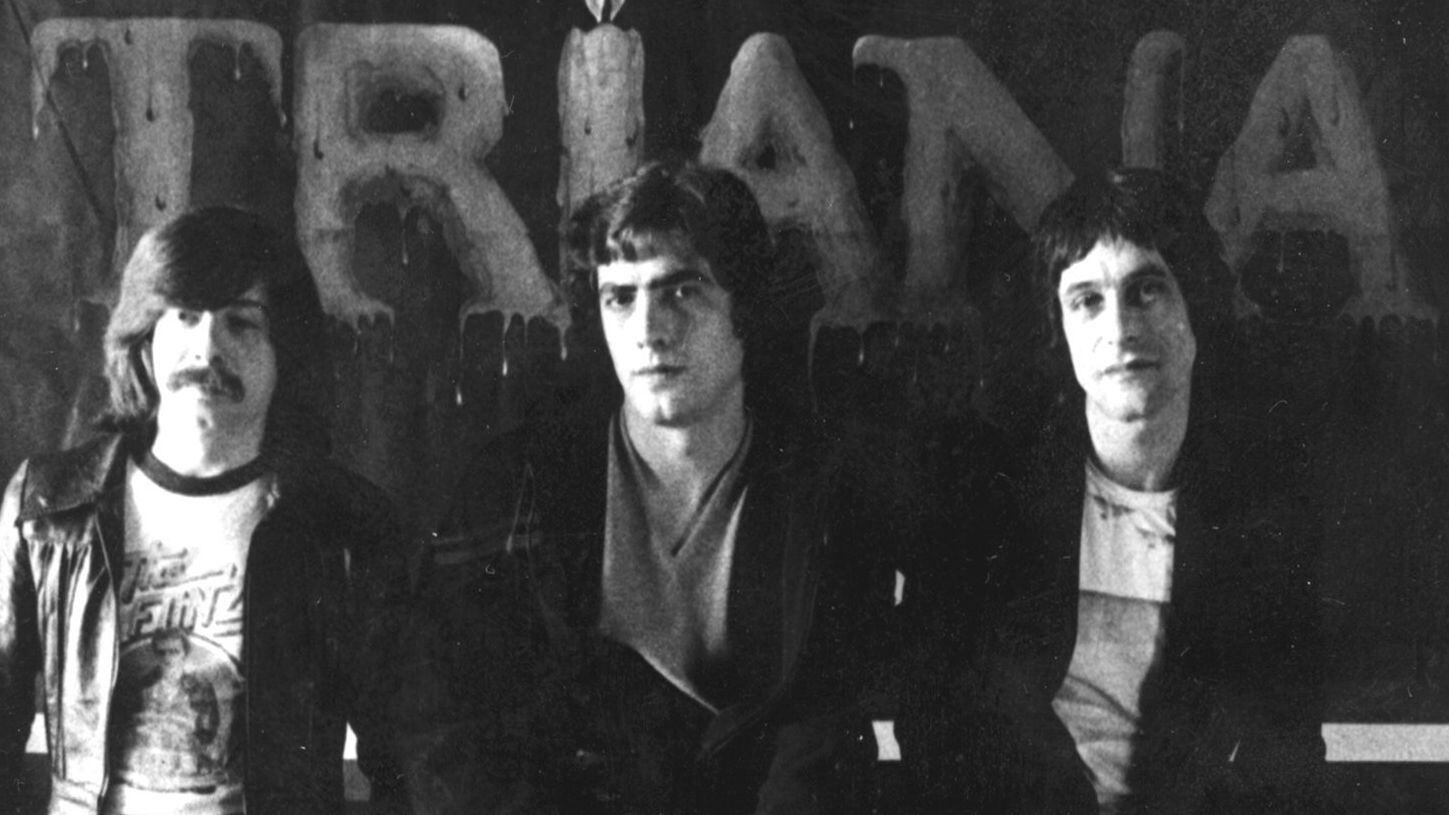 Triana a mediados de los setenta: de izquierda a derecha, Juan José Palacios 'Tele', batería; Jesús de la Rosa, teclados y voz; y Eduardo Rodríguez, guitarra.