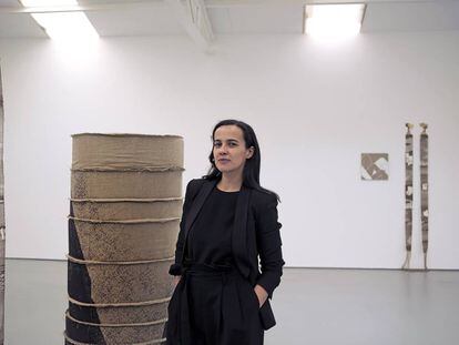Sabrina Amrani, en su galería.