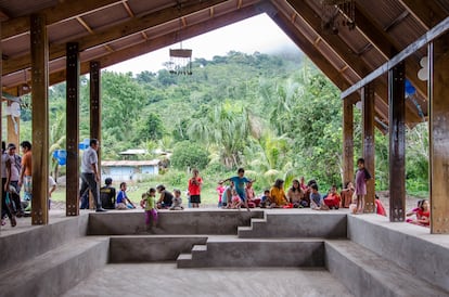 El centro comunitario Otica, diseñada por la arquitecta Martha Maccaglia y la asociación Semillas.