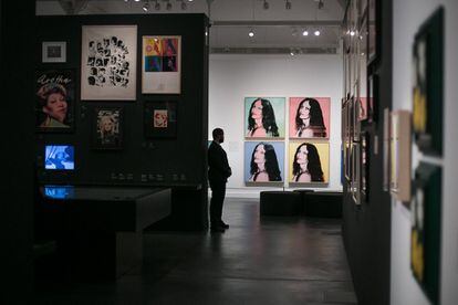 Las salas de la exposición 'Andy Warhol. El arte mecánico', que se puede ver en el Caixaforum de Barcelona hasta el 31 de diciembre de 2017.