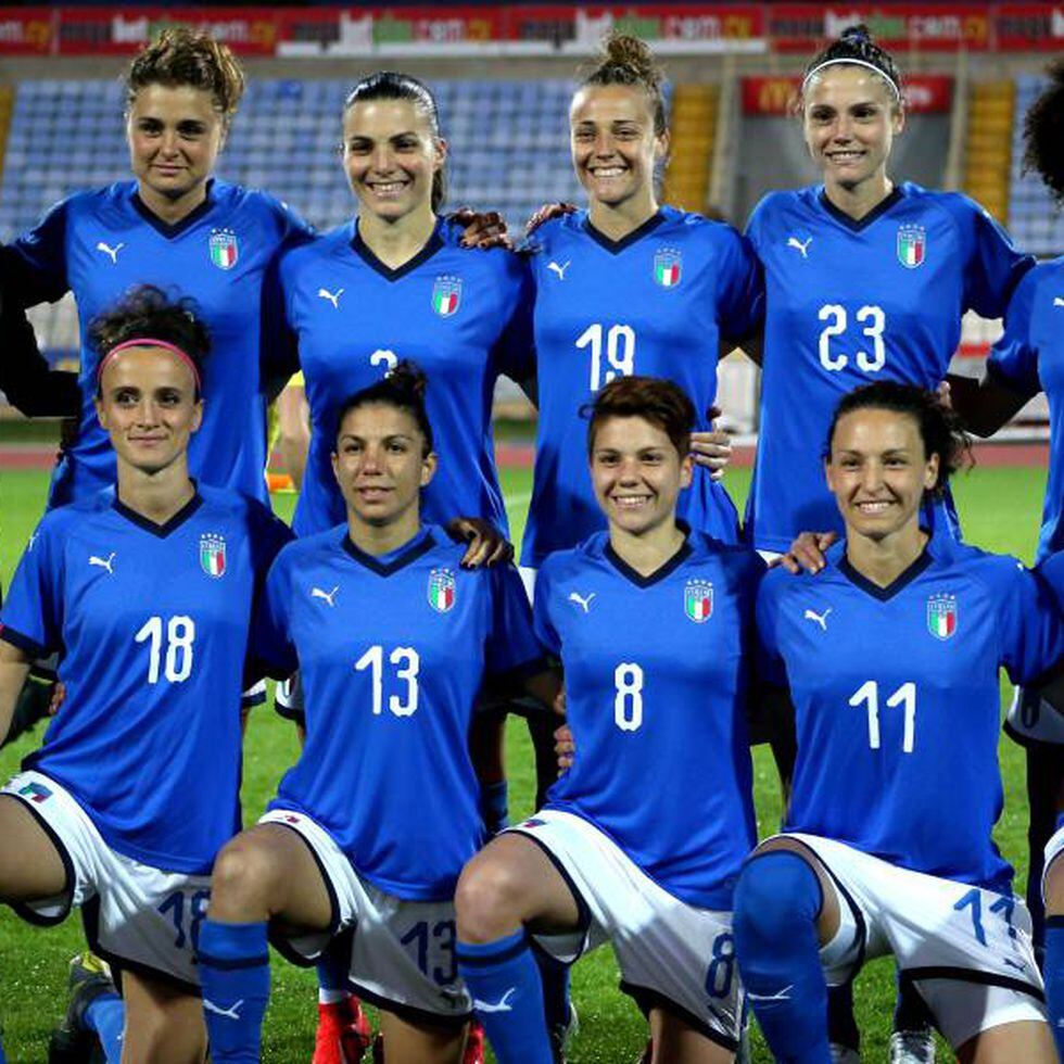 Selección femenina de fútbol de italia