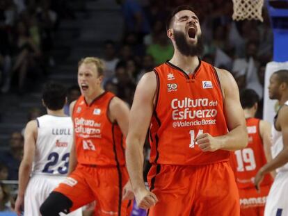 Dubljevic, durante el segundo partido.