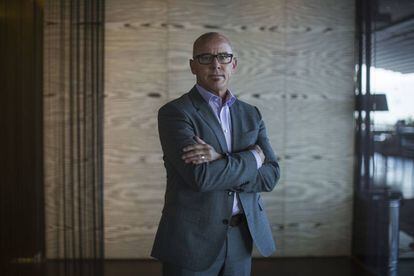 Blake Irving, director ejecutivo de GoDaddy, en la Ciudad de México.