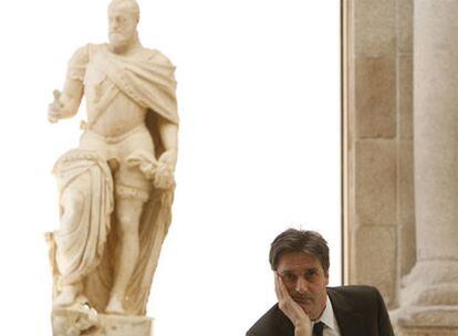 Nicholas Penny, durante su reciente visita al museo del Prado, en Madrid.