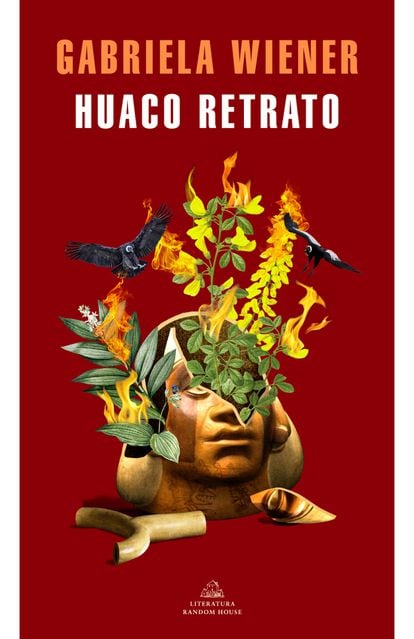 portada 'Retrato Huaco', GABRIELA WIENER.  LITERATURA EDITORIAL DE CASA ALEATIÓRIA