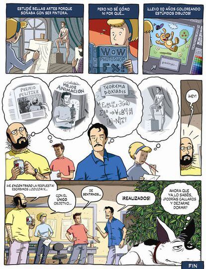 Cómic especial para Babelia