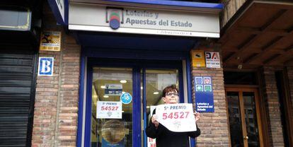 Blanca Peramos, que ha repartido en Segovia 10,2 millones del 54.527.