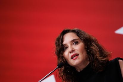 La presidenta de la Comunidad de Madrid, Isabel Díaz Ayuso.