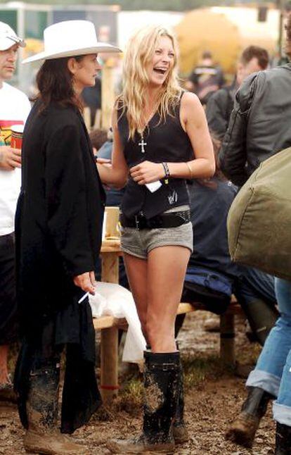 Kate Moss, en el festival.