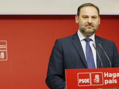 El secretario de Organización del PSOE, José Luis Ábalos. 