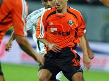 Elano, en un partido Shakhtar-Legia Varsovia el pasado agosto.