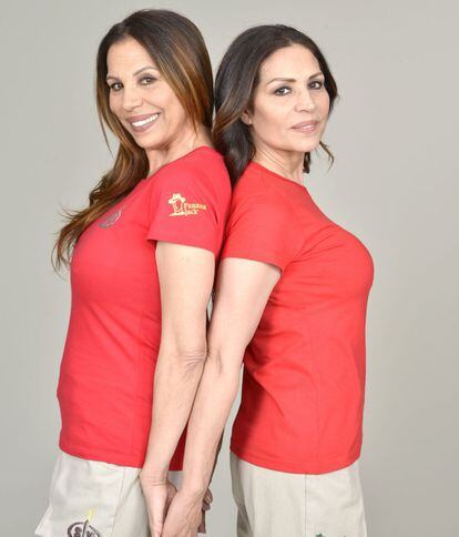 Toñi y Encarna Salazar son hermanas y cantantes y amigas de Isabel Pantoja.