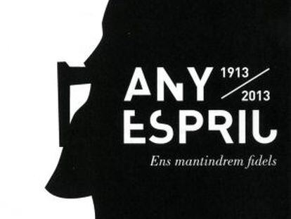 Imagen promocional del Año Espriu.
