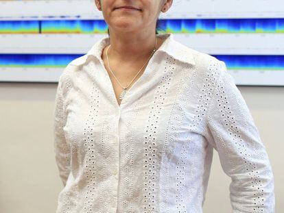 Carmen López, responsable de vulcanología del Instituto Geográfico Nacional.