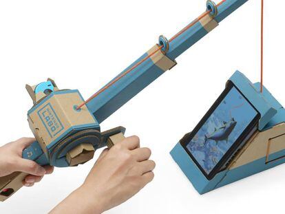 Una imagen del nuevo juguete interactivo de Nintendo, el Toy-Con.