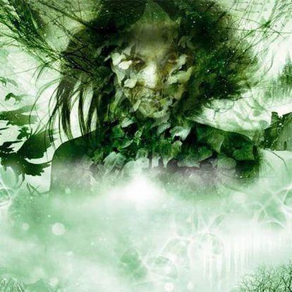 Ilustración de Leo Flores para el libro <i>Los seis signos de la luz </i>(Des tino), de Susan Cooper.