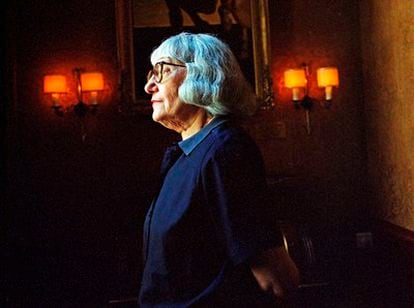 La escritora estadounidense Cynthia Ozick, retratada en la Agence Opale - 8, rue Charlot, (París) en 2005.