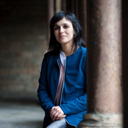 GRAFCAT1643. RIPOLL (GIRONA), 20/03/2024.- La alcaldesa de Ripoll, Sílvia Orriols, quiere presentar candidatura a las elecciones catalanas, aunque deberá esperar uno o dos días para que su formación, Aliança Catalana, analice las opciones de obtener representación en el Parlament y si conviene por lo tanto iniciar ese camino. EFE/David Borrat
