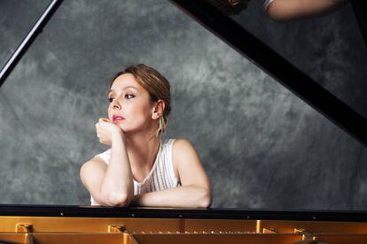 La pianista Judith Jáuregui.