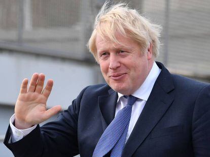 El primer ministro británico, Boris Johnson, el pasado viernes.