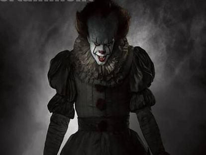 Pennywise en la nueva versión de 'It'.