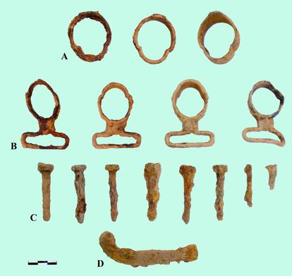 French rifle fittings, in the battle of Marialba (Salamanca).