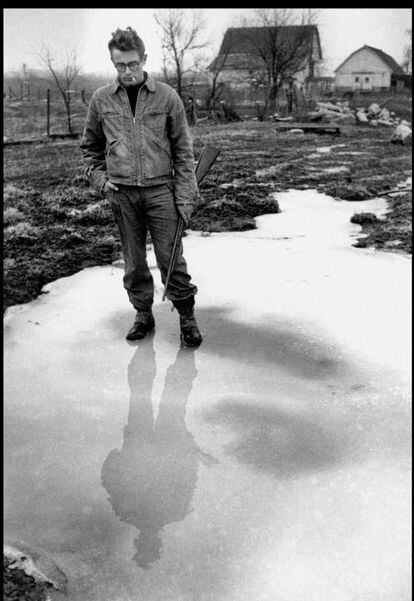 Fotgrafía de James Dean de Dennis Stock.