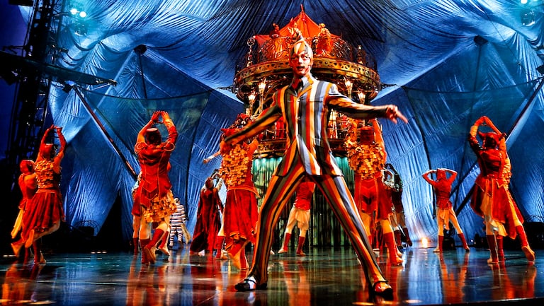 Imagen del espectáculo Kooza, uno de los más longevos del Circo del Sol, estrenado en 2010.