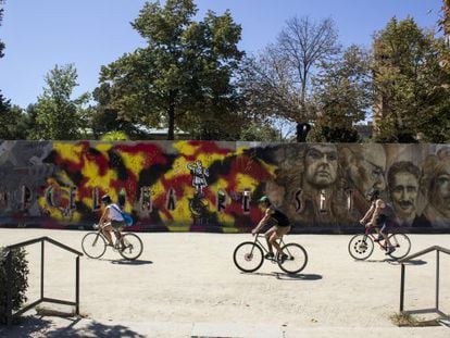 &quot;El Mur de la Ciutadella&quot;, una de las acciones de arquitectura ef&iacute;mera que, en parte, se reutilizar&aacute;