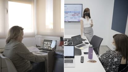 ¿En casa o en la oficina?