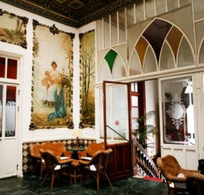 Sala del casino de Águilas.