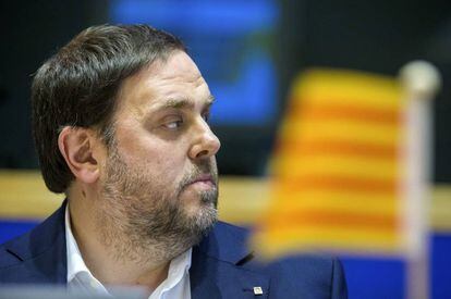 El vicepresidente del Gobierno catalán, Oriol Junqueras.