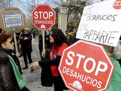 Manifestaci&oacute;n de Stop Desahucios Ciudad Real. 