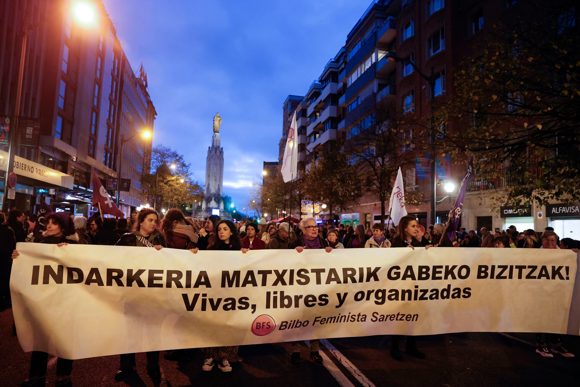 Las Manifestaciones Del 25-N Por El Día Internacional Contra La ...