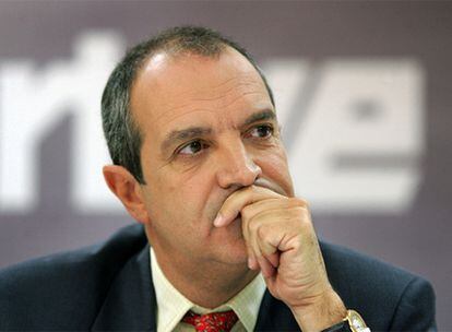 El presidente de la Corporación RTVE, Luis Fernández.