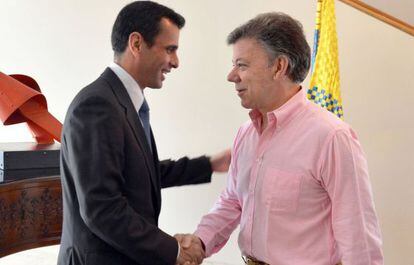 Capriles y Santos, en Bogot&aacute;. 