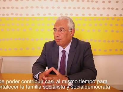 António Costa, Líder del Partido Socialista de Portugal.