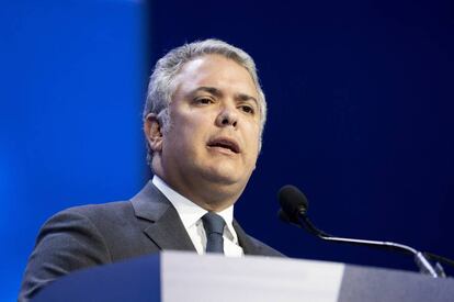 El presidente de Colombia, Iván Duque, en una imagen de archivo.