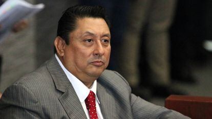 Uriel Carmona Gándara en el Congreso local de Cuernavaca, Morelos, en noviembre de 2022.