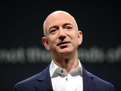 El fundador de Amazon y nuevo due&ntilde;o de The Washington Post, Jeff Bezos.