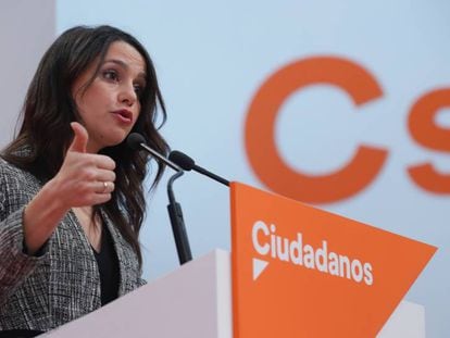 La líder de Ciutadans a Catalunya, Inés Arrimadas.