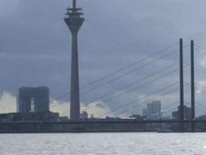 Panorámica de la ciudad de Düsseldorf