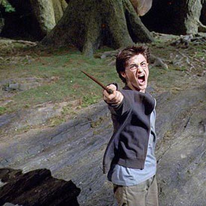 Daniel Radcliffe, en una escena de <i>Harry Potter y el prisionero de Azkaban</i>.