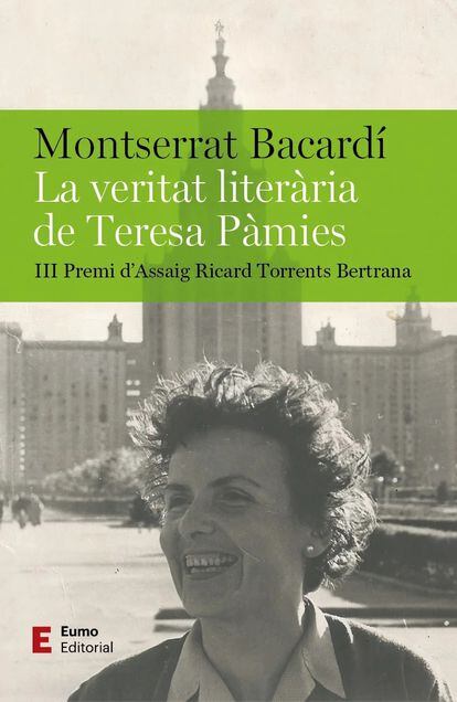 Portada de 'La veritat literària de Teresa Pàmies' de Montserrat Bacardí.